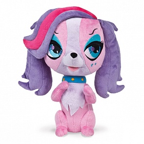 Мягкая игрушка Собачка из мультфильма «Littlest Pet Shop», озвученная с русским чипом (Мульти Пульти, V27624/21sim)